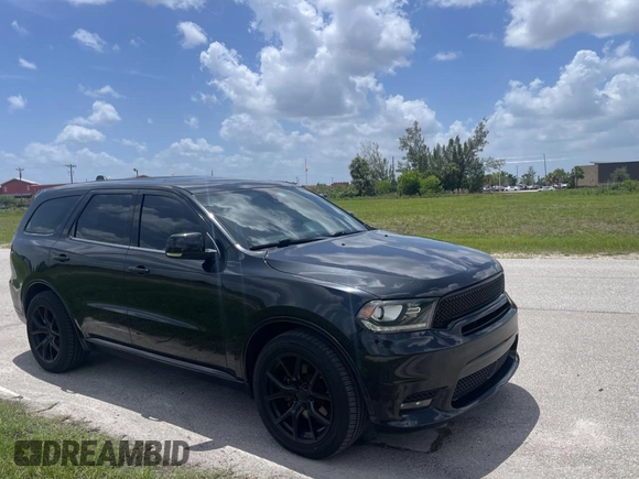 2016 Dodge Durango R/T with VIN 1C4SDHCT2GC476969, listed as a Copart auction lot 61194115 with 86,000 mi miles and Clean title. Bid and sale history available at DreamBid. Image 1.