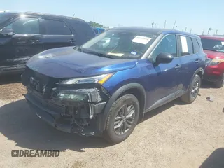 2023 Nissan Rogue S with VIN 5N1BT3AA5PC842023, listed as a IAAI auction lot 41995410 with 37,427 mi miles and . Bid and sale history available at DreamBid. Image 2.