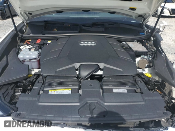 2019 Audi Q8 Premium with VIN WA1AVAF17KD015015, listed as a Copart auction lot 59841555 with 49,977 mi miles and Non repairable. Bid and sale history available at DreamBid. Image 12.