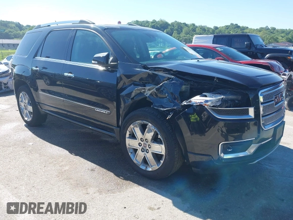 2014 GMC Acadia Denali z VIN 1GKKVTKD6EJ162605, wystawiony jako IAAI lot #42271748 z przebiegiem 87 592 mil mil oraz . Historia ofert i sprzedaży dostępna na DreamBid. Obrazek 1.