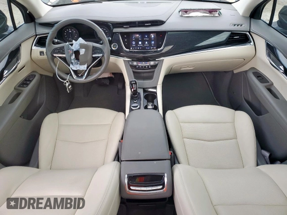 2022 Cadillac XT6 Premium Luxury with VIN 1GYKPCRS1NZ152828, listed as a Copart auction lot 64646525 with 18,913 mi miles and Salvage title. Bid and sale history available at DreamBid. Image 8.