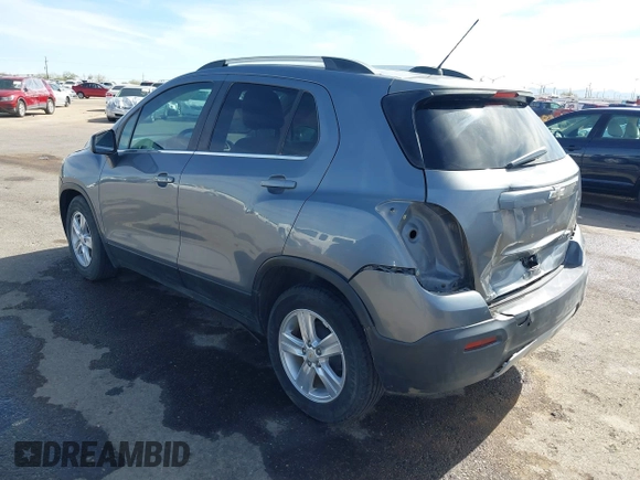2015 Chevrolet Trax LT with VIN KL7CJLSB7FB149719, listed as a IAAI auction lot 41476232 with 130,337 mi miles. Bid and sale history available at carsss.com. Image 3.