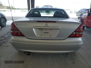 2002 Mercedes-Benz SLK 320 with VIN WDBKK65F42F239018, listed as a Copart auction lot 46303805 with 96,233 mi miles and Clean title. Bid and sale history available at DreamBid. Image 6.