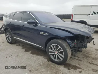 2021 Jaguar F-Pace with VIN SADCK2EX3MA673555, listed as a Copart auction lot 45347255 with 51,040 mi miles and Salvage title. Bid and sale history available at DreamBid. Image 4.