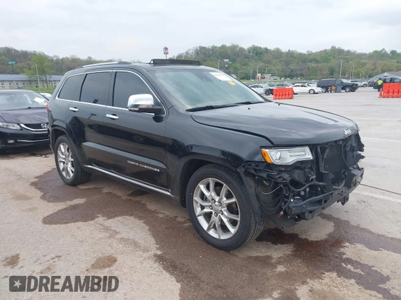 2015 Jeep Grand Cherokee Summit z VIN 1C4RJFJT0FC674494, wystawiony jako IAAI lot #42056835 z przebiegiem 143 969 mil mil oraz . Historia ofert i sprzedaży dostępna na DreamBid. Obrazek 1.