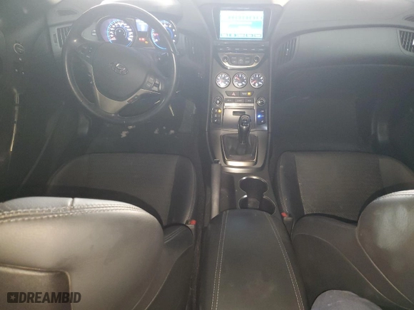 2013 Hyundai Genesis Coupe 2.0T with VIN KMHHT6KD6DU103365, listed as a Copart auction lot 82208944 with 76,853 mi miles and Clean Title. Bid and sale history available at carsss.com. Image 8.