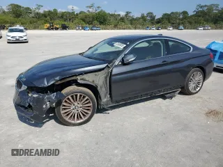 2014 BMW 4 Series 435i xDrive z VIN WBA3R5C5XEK187960, wystawiony jako Copart lot #53506035 z przebiegiem 79 468 mil mil oraz Szkoda całkowita • Salvage title. Historia ofert i sprzedaży dostępna na DreamBid. Obrazek 1.