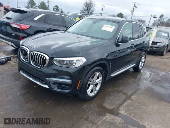 2020 BMW X3 sDrive30i with VIN 5UXTY3C01L9B58559, listed as a IAAI auction lot 41531605 with 120,594 mi miles and . Bid and sale history available at DreamBid. Image 18.