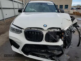 2020 BMW X3 M Competition with VIN 5YMTS0C06L9B27171, listed as a Copart auction lot 86445614 with 39,566 mi miles and Salvage Title. Bid and sale history available at carsss.com. Image 5.