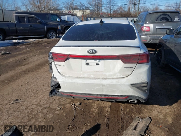 2021 Kia Forte GT-Line with VIN 3KPF34AD6ME305283, listed as a IAAI auction lot 41434409 with 50,041 mi miles. Bid and sale history available at carsss.com. Image 17.