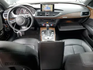 2016 Audi A7 3.0 Premium Plus with VIN WAUWGAFC6GN017375, listed as a Copart auction lot 51098755 with 124,704 mi miles and Salvage Title. Bid and sale history available at carsss.com. Image 8.