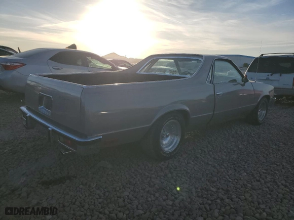 1983 Chevrolet El Camino with VIN 1GCCW80H1DR150636, listed as a Copart auction lot 85873984 with 56,394 mi miles and Clean Title. Bid and sale history available at carsss.com. Image 3.