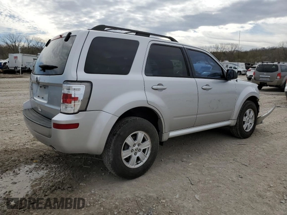 2011 Mercury Mariner z VIN 4M2CN8B73BKJ06886, wystawiony jako Copart lot #50308485 z przebiegiem 118 584 mil mil oraz Szkoda całkowita • Salvage title. Historia ofert i sprzedaży dostępna na DreamBid. Obrazek 3.