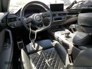 2018 Audi S4 Premium Plus with VIN WAUB4AF45JA100763, listed as a Copart auction lot 57312904 with 91,328 mi miles. Bid and sale history available at carsss.com. Image 8.
