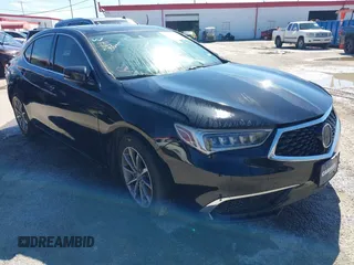 2020 Acura TLX with VIN 19UUB1F31LA014363, listed as a IAAI auction lot 41410621 with 44,122 mi miles. Bid and sale history available at carsss.com. Image 1.