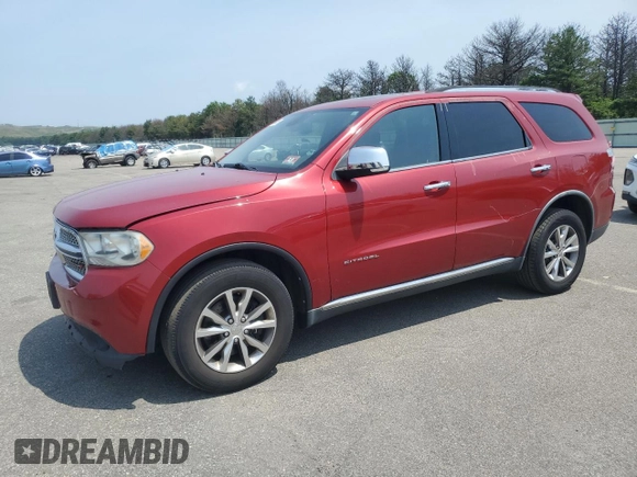 2011 Dodge Durango Citadel with VIN 1D4SE5GT7BC651654, listed as a Copart auction lot 62149805 with 171,303 mi miles and Clean title. Bid and sale history available at DreamBid. Image 1.