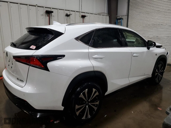 2021 Lexus NX with VIN JTJSARDZ2M2249779, listed as a Copart auction lot 47788925 with 40,491 mi miles and Salvage Title. Bid and sale history available at carsss.com. Image 3.