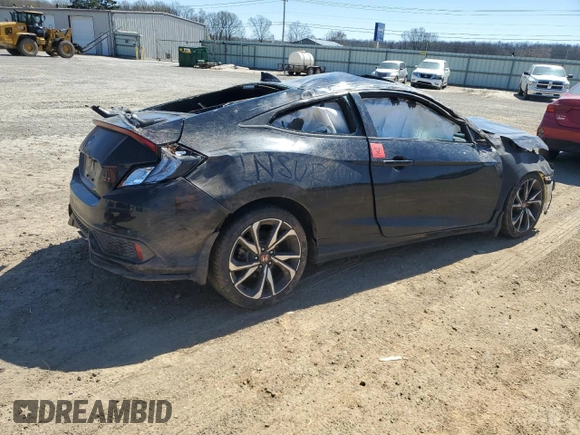2017 Honda Civic Si with VIN 2HGFC3A59HH750616, listed as a Copart auction lot 49537285 with 197,967 mi miles and Salvage Title. Bid and sale history available at DreamBid. Image 3.