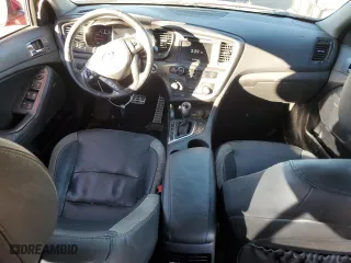 2012 Kia Optima SX with VIN 5XXGR4A63CG005016, listed as a Copart auction lot 43937215 with 193,714 mi miles and Salvage Title. Bid and sale history available at carsss.com. Image 8.