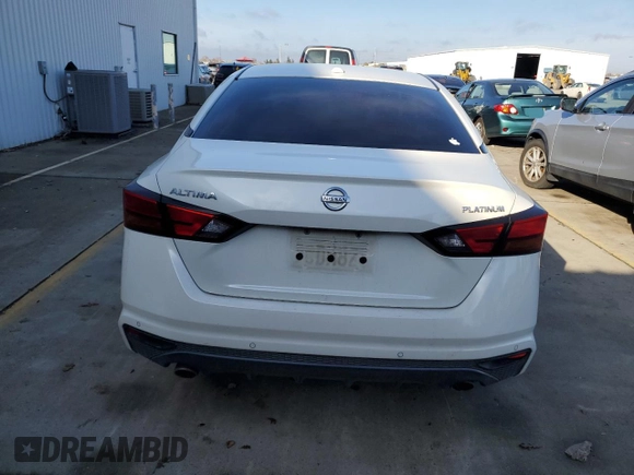 2019 Nissan Altima 2.5 Platinum with VIN 1N4BL4FVXKC110510, listed as a Copart auction lot 85307494 with 105,815 mi miles and Salvage Title. Bid and sale history available at carsss.com. Image 6.