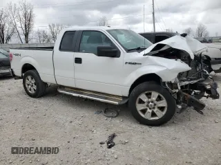 2013 Ford F-150 XL with VIN 1FTFX1EF0DFC59373, listed as a Copart auction lot 52097515 with 229,684 mi miles and Salvage Title. Bid and sale history available at carsss.com. Image 4.