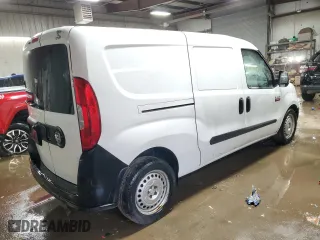 2018 Ram ProMaster City Cargo Van Tradesman with VIN ZFBERFAB2J6K39842, listed as a Copart auction lot 48496975 with 235,277 mi miles and Clean Title. Bid and sale history available at carsss.com. Image 3.