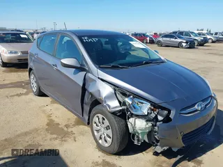 2017 Hyundai Accent SE with VIN KMHCT5AEXHU345127, listed as a IAAI auction lot 41601208 with 155,738 mi miles. Bid and sale history available at carsss.com. Image 6.