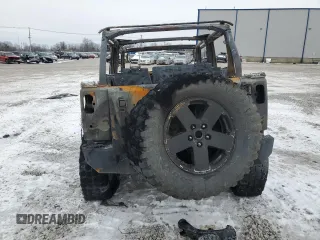 2008 Jeep Wrangler Unlimited Sahara with VIN 1J4GA59118L549473, listed as a Copart auction lot 45336905 with Not Provided miles and Non Repairable. Bid and sale history available at carsss.com. Image 6.