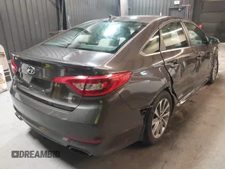 2017 Hyundai Sonata Sport with VIN 5NPE34AF4HH483482, listed as a IAAI auction lot 42042834 with 82,340 mi miles. Bid and sale history available at carsss.com. Image 4.