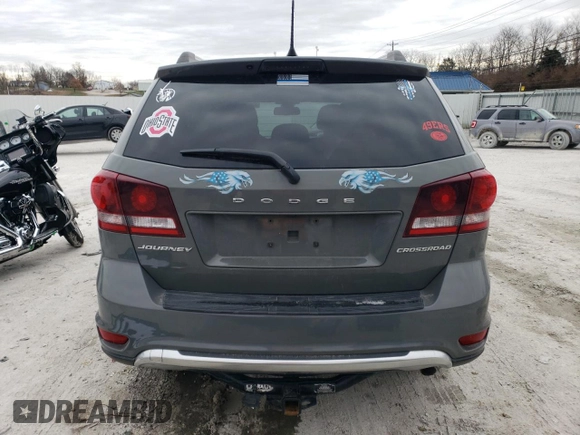 2019 Dodge Journey Crossroad with VIN 3C4PDCGB6KT798800, listed as a Copart auction lot 84019344 with 90,638 mi miles and Salvage Title. Bid and sale history available at DreamBid. Image 6.