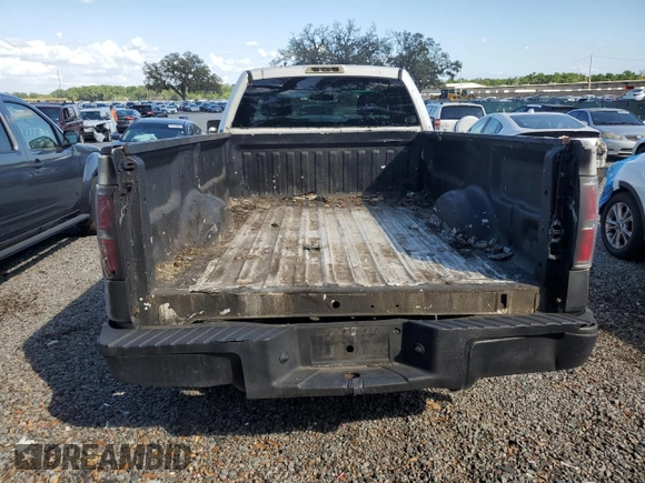 2009 Ford F-150 XL with VIN 1FTRF12W29KB49847, listed as a Copart auction lot 51491205 with 287,388 mi miles and Clean Title. Bid and sale history available at carsss.com. Image 6.