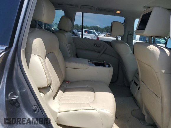 2015 Infiniti QX80 with VIN JN8AZ2NE5F9086764, listed as a Copart auction lot 65805134 with 154,333 mi miles and Salvage Title. Bid and sale history available at carsss.com. Image 11.