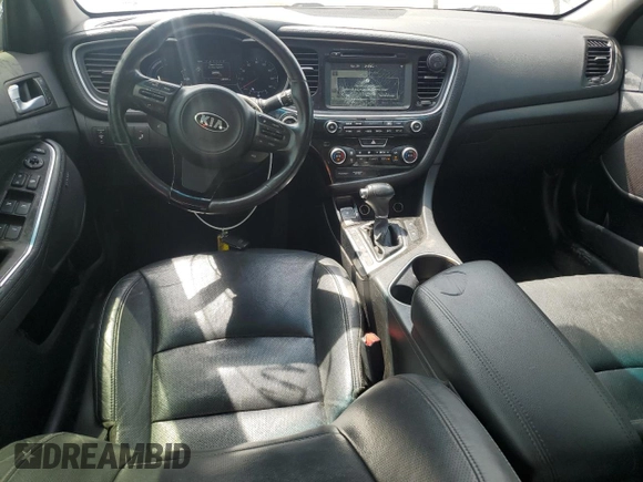 2016 Kia Optima EX with VIN KNAGN4AD0G5092732, listed as a Copart auction lot 48404975 with 138,382 mi miles and Salvage title. Bid and sale history available at DreamBid. Image 8.