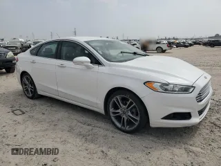 2016 Ford Fusion Titanium with VIN 3FA6P0K93GR278621, listed as a Copart auction lot 49230955 with 107,030 mi miles and Salvage Title. Bid and sale history available at carsss.com. Image 4.