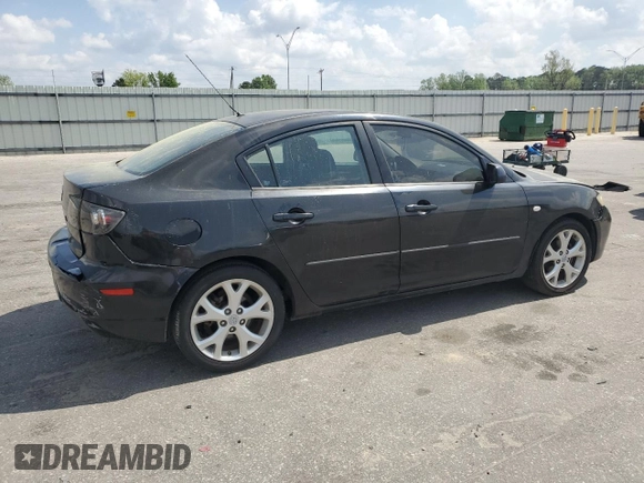 2009 Mazda 3 i Touring Value with VIN JM1BK32F191238212, listed as a Copart auction lot 51818015 with 266,993 mi miles and Salvage Title. Bid and sale history available at DreamBid. Image 3.