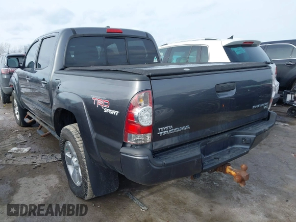 2011 Toyota Tacoma PreRunner with VIN 3TMJU4GN8BM123949, listed as a IAAI auction lot 41416665 with 152,885 mi miles and . Bid and sale history available at DreamBid. Image 3.
