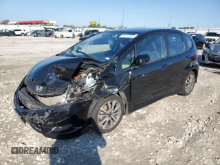 2012 Honda Fit Sport with VIN JHMGE8H52CS003715, listed as a Copart auction lot 63113204 with 79,744 mi miles and Salvage Title. Bid and sale history available at carsss.com. Image 1.