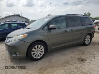 2011 Toyota Sienna XLE AAS z VIN 5TDYK3DC9BS046073, wystawiony jako Copart lot #57030305 z przebiegiem 246 956 mil mil oraz Szkoda całkowita • Salvage title. Historia ofert i sprzedaży dostępna na DreamBid. Obrazek 1.