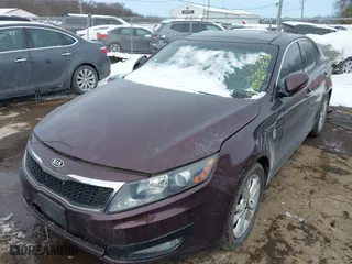 2011 Kia Optima EX with VIN KNAGN4A75B5158176, listed as a IAAI auction lot 41553536 with 140,785 mi miles. Bid and sale history available at carsss.com. Image 16.