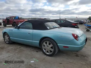 2002 Ford Thunderbird Hardtop Premium with VIN 1FAHP60A72Y121984, listed as a Copart auction lot 41880535 with 97,660 mi miles and Salvage Title. Bid and sale history available at DreamBid. Image 2.