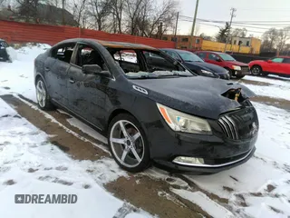 2015 Buick LaCrosse Premium I with VIN 1G4GD5G3XFF114718, listed as a IAAI auction lot 41508513 with Not Provided miles. Bid and sale history available at carsss.com. Image 1.