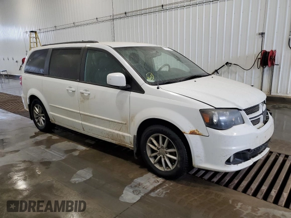 2014 Dodge Grand Caravan R/T with VIN 2C4RDGEG7ER183064, listed as a Copart auction lot 87761485 with 181,618 mi miles and Salvage Title. Bid and sale history available at DreamBid. Image 4.