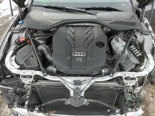 2020 Audi A8 L with VIN WAU8DAF84LN009010, listed as a Copart auction lot 87681185 with 24,874 mi miles and Salvage Title. Bid and sale history available at carsss.com. Image 11.
