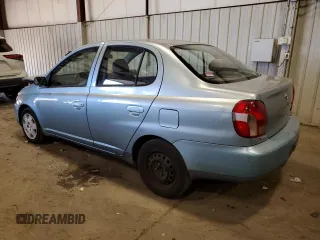 2000 Toyota ECHO with VIN JTDBT1231Y0088548, listed as a Copart auction lot 75039254 with 134,318 mi miles and Salvage Title. Bid and sale history available at carsss.com. Image 2.