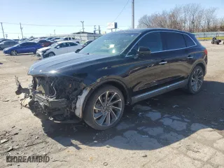 2016 Lincoln MKX Reserve with VIN 2LMTJ8LRXGBL34919, listed as a Copart auction lot 45671865 with 155,927 mi miles and Salvage Title. Bid and sale history available at carsss.com. Image 1.