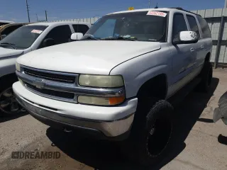 2003 Chevrolet Suburban Z71 z VIN 3GNFK16T53G289072, wystawiony jako Copart lot #52262185 z przebiegiem Nie podano mil oraz Nie do naprawy • Non repairable. Historia ofert i sprzedaży dostępna na DreamBid. Obrazek 1.