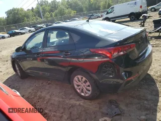 2020 Hyundai Accent SE with VIN 3KPC24A62LE125904, listed as a Copart auction lot 70260803 with 37,850 mi miles. Bid and sale history available at carsss.com. Image 2.