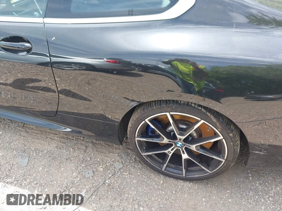 2019 BMW 8 Series M850i xDrive with VIN WBABC4C59KBU96788, listed as a IAAI auction lot 42286659 with 26,913 mi miles and . Bid and sale history available at DreamBid. Image 20.