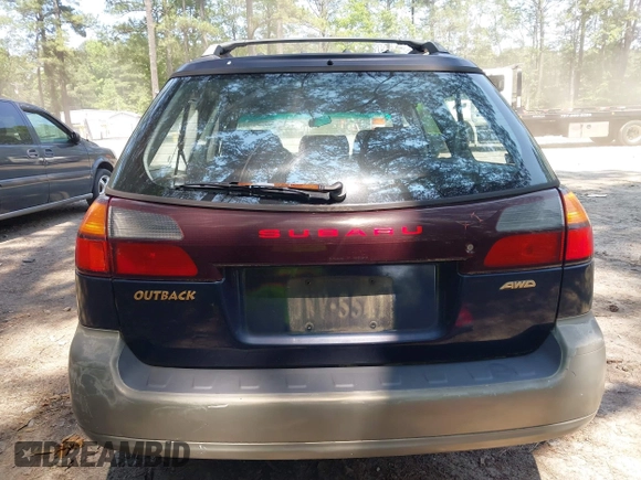 2002 Subaru Legacy Outback with VIN 4S3BH665727616036, listed as a IAAI auction lot 42389717 with 135,503 mi miles and . Bid and sale history available at DreamBid. Image 6.