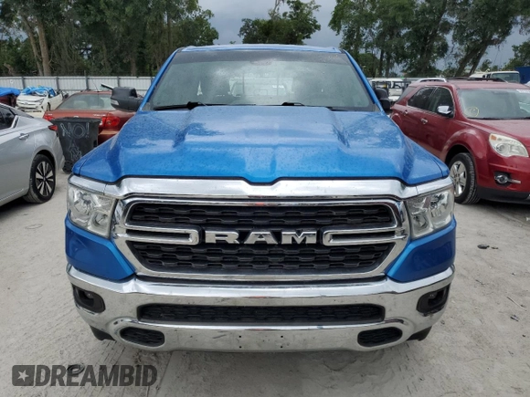 2022 Ram 1500 Big Horn with VIN 1C6SRFBT5NN202987, listed as a Copart auction lot 59354415 with Not provided miles and Non repairable. Bid and sale history available at DreamBid. Image 5.
